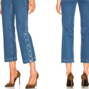 RAG & BONE jeans w buttons detail - open to offers